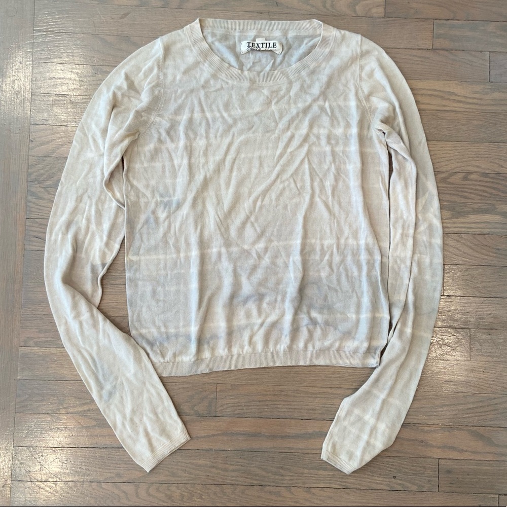 Elizabeth & James Tie Dye Crew Neck Sweater